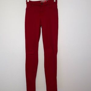 Red CJ by Cookie Johnson Skinny Jeans